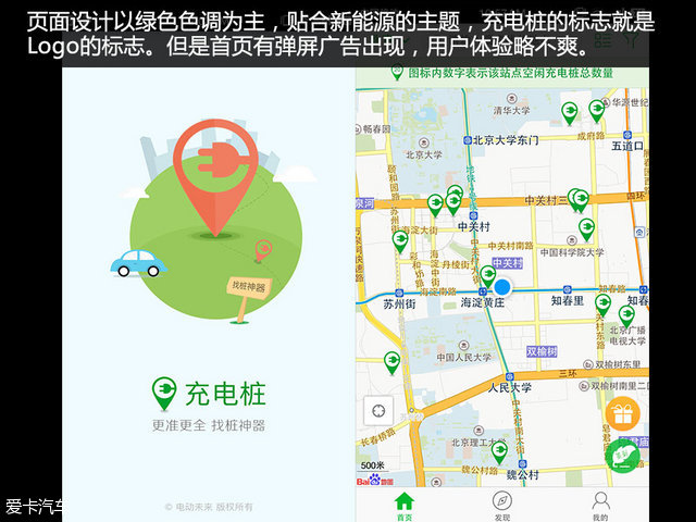 电动汽车；充电APP