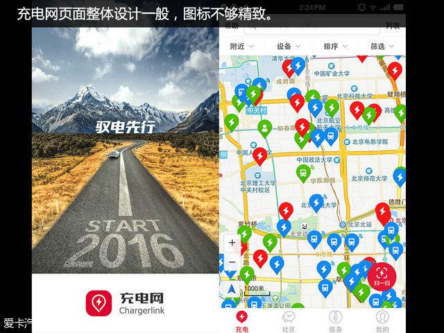 电动汽车;充电APP