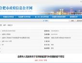 合肥市发布新能源汽车补贴标准 补贴手段史上最全