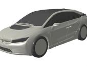 曝宝马i系列新车专利图 目标特斯拉Model 3