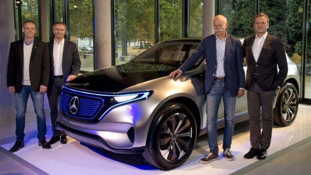 奔驰纯电动EQ系列车型拟2020年之前推出
