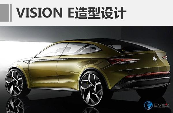 ，斯柯达VISION E,电动车