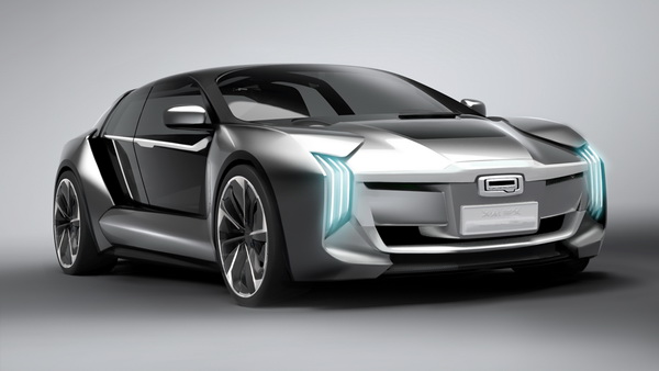 观致超级电动概念车Model K-EV即将来袭