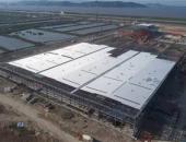 威马汽车工厂最新照片曝光：部分封顶，设备开始安装