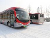 雪天交通有保障 银隆新能源公交车保市民出行