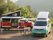 有厨房有床还能跑200公里 日产发布e-NV200露营车