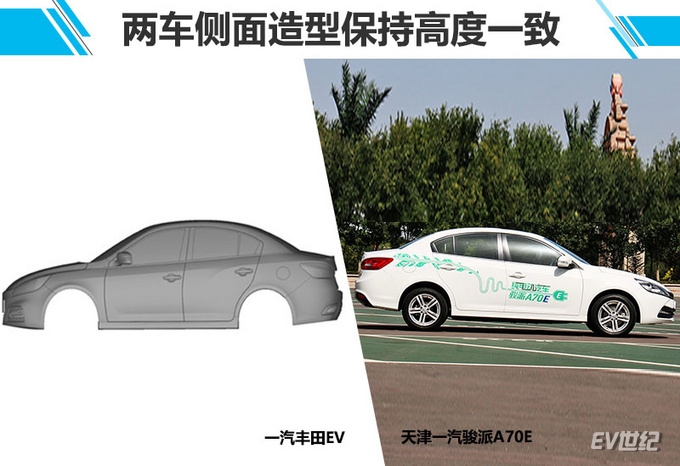 丰田首款纯电车挂一汽LOGO 续航205km够用吗-图3