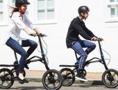 标致推eF01电动折叠自行车 满电行驶25英里