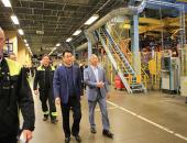 许家印、张近东等视察瑞典恒大NEVS