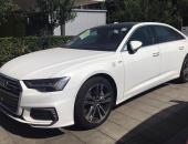 奥迪全新一代A6L e-tron谍照 贴“55 e-tron”尾标/接近量产