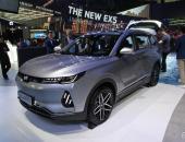 2019广州车展|定位中型纯电SUV 实拍威马EX6 Plus