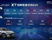 BEIJING-X7正式上市 插电混动版售18.49万-21.69万元