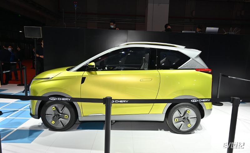 2021上海车展| 奇瑞新能源小蚂蚁z概念车,l2.99 400续航
