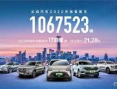 新能源品类加速升级 长城汽车2022年销售超106万辆