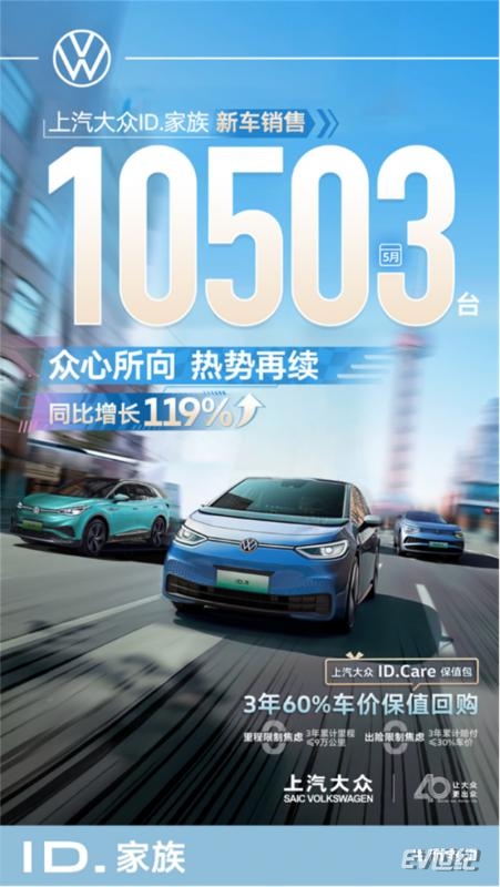 多重福利打出“组合拳”效应 上汽大众ID.家族5月新车销售10503辆187.jpg