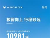 北汽新能源销量破万，极狐销量7月破八千，势如破竹