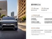电池租用最低26.8万元起，蔚来新ES6、新EC6全面进阶上市