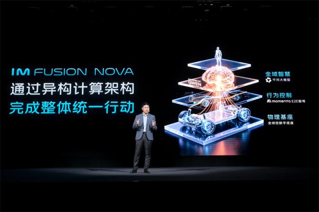 1、智己行业首创“舱驾一体、全域融合”的智能架构IM Fusion Nova.jpg