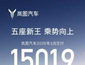 岚图汽车3月交付同比劲增50% “央国企高端新能源第一品牌”再攀新高