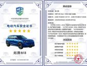 行业首证！问界M8荣膺中国电动汽车火灾安全指数五星级成绩